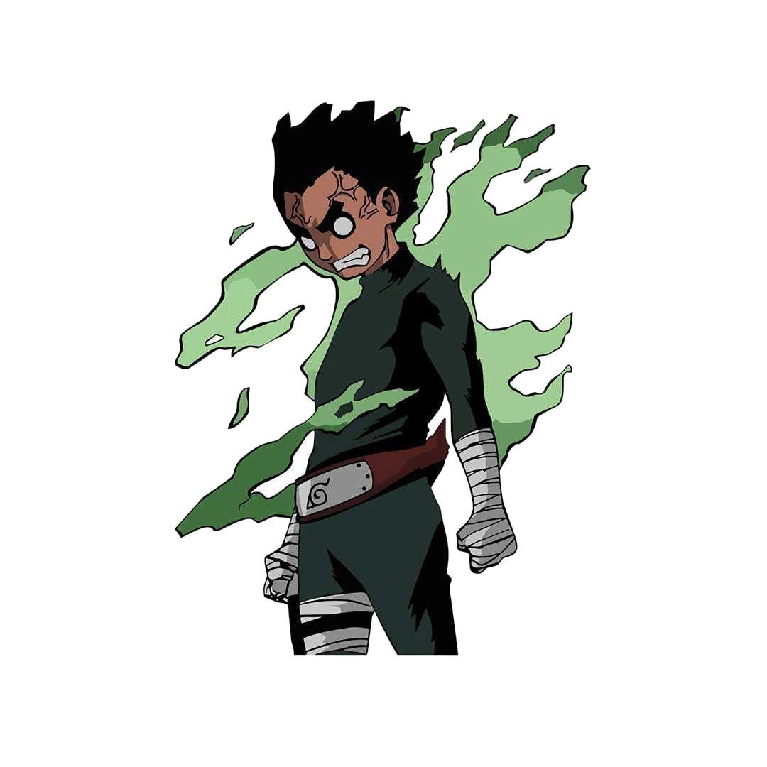Rock Lee 8 Gates Sticker